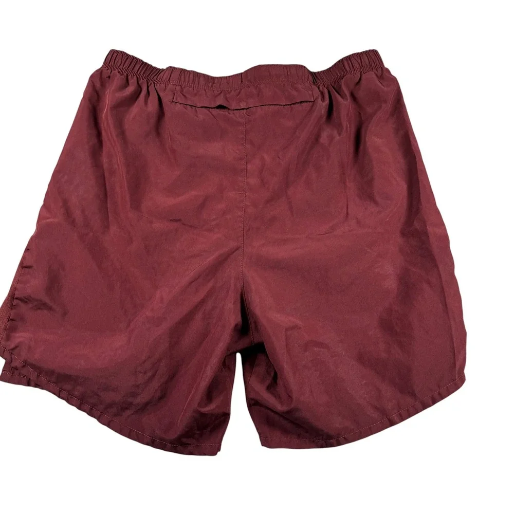 Nike Running Shorts Mens M Maroon Challenger 5 Inch Athletic Workout Gorpcore